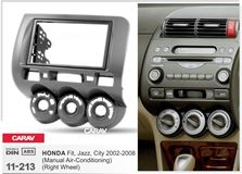 Переходная рамка для установки автомагнитолы CARAV 11-213: 2 DIN / 173 x 98 mm / 178 x 102 mm / HONDA Fit, Jazz, City 2002-2008