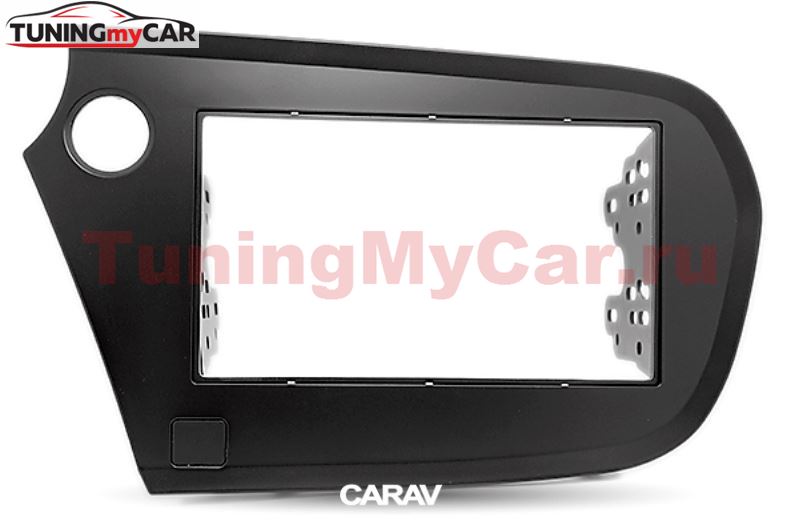 Переходная рамка для установки автомагнитолы CARAV 11-222: 2 DIN / 173 x 98 mm / 178 x 102 mm / HONDA Insight 2009-2014
