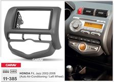 Переходная рамка для установки автомагнитолы CARAV 11-385: 2 DIN / 173 x 98 mm / 178 x 102 mm / HONDA Fit, Jazz 2002-2008