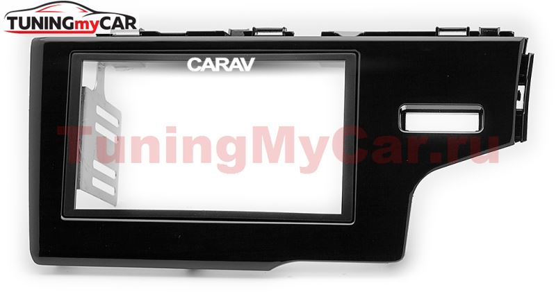 Переходная рамка для установки автомагнитолы CARAV 11-508: 2 DIN / 173 x 98 mm / 178 x 102 mm / HONDA Fit, Jazz 2013+