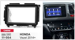 Переходная рамка для установки автомагнитолы CARAV 11-564: 2 DIN / 173 x 98 mm / 178 x 102 mm / HONDA HR-V, Vezel, XR-V 2014+