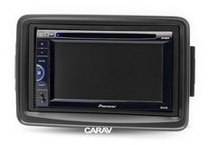 Переходная рамка для установки автомагнитолы CARAV 11-565: 2 DIN / 173 x 98 mm / 178 x 102 mm / HONDA HR-V 2014+