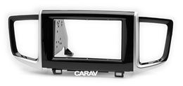 Переходная рамка для установки автомагнитолы CARAV 11-652: 2 DIN / 173 x 98 mm / 178 x 102 mm / HONDA Pilot 2016+