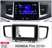 Переходная рамка для установки автомагнитолы CARAV 11-652: 2 DIN / 173 x 98 mm / 178 x 102 mm / HONDA Pilot 2016+