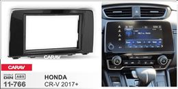 Переходная рамка для установки автомагнитолы CARAV 11-766: 2 DIN / 173 x 98 mm / 178 x 102 mm / HONDA CR-V 2017+