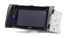 Переходная рамка для установки автомагнитолы CARAV 11-069: 2 DIN / 173 x 98 mm / 178 x 102 mm / HYUNDAI Sonata (NF) 2008-2010