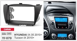 Переходная рамка для установки автомагнитолы CARAV 11-070: 2 DIN / 173 x 98 mm / 178 x 102 mm / HYUNDAI iX-35, Tucson iX 2010+