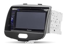 Переходная рамка для установки автомагнитолы CARAV 11-143: 2 DIN / 173 x 98 mm / 178 x 102 mm / HYUNDAI i-10 2008-2013