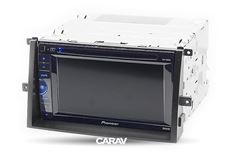 Переходная рамка для установки автомагнитолы CARAV 11-263: 2 DIN / 173 x 98 mm / HYUNDAI Grandeur (TG) '2005–2011; Azera (TG) 2006-2011