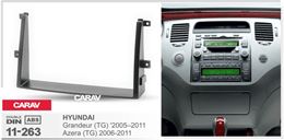 Переходная рамка для установки автомагнитолы CARAV 11-263: 2 DIN / 173 x 98 mm / HYUNDAI Grandeur (TG) '2005–2011; Azera (TG) 2006-2011