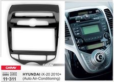 Переходная рамка для установки автомагнитолы CARAV 11-298: 2 DIN / 173 x 98 mm / HYUNDAI iX-20 2010+