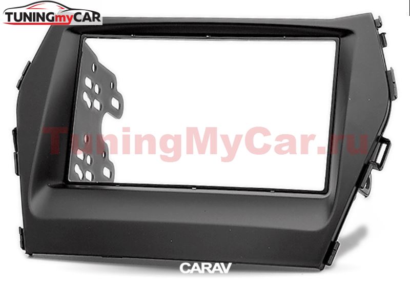Переходная рамка для установки автомагнитолы CARAV 11-315: 2 DIN / 173 x 98 mm / 178 x 102 mm / HYUNDAI iX-45, Santa Fe 2012+