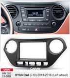 Переходная рамка для установки автомагнитолы CARAV 11-360: 2 DIN / 173 x 98 mm / 178 x 102 mm / HYUNDAI i-10 2013-2016, Xcent 2014-2017