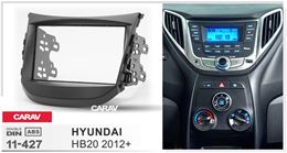 Переходная рамка для установки автомагнитолы CARAV 11-427: 2 DIN / 173 x 98 mm / 178 x 102 mm / HYUNDAI HB20 2012+