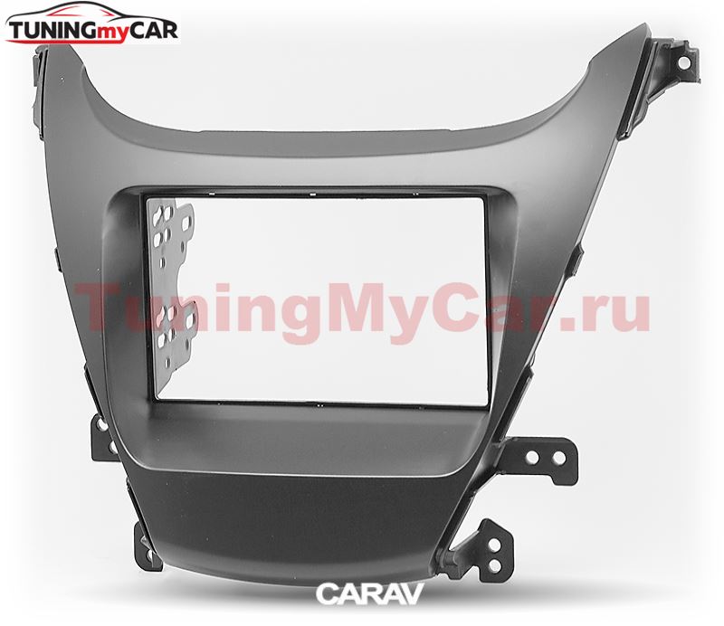 Переходная рамка для установки автомагнитолы CARAV 11-483: 2 DIN / 173 x 98 mm / 178 x 102 mm / HYUNDAI Elantra (MD) 2014-2016, Avante (MD) 2013-2015