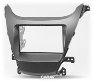Переходная рамка для установки автомагнитолы CARAV 11-483: 2 DIN / 173 x 98 mm / 178 x 102 mm / HYUNDAI Elantra (MD) 2014-2016, Avante (MD) 2013-2015