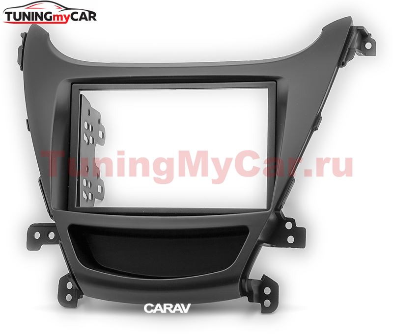 Переходная рамка для установки автомагнитолы CARAV 11-543: 2 DIN / 173 x 98 mm / 178 x 102 mm / HYUNDAI Elantra (MD) 2014-2016