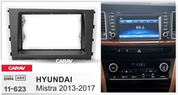 Переходная рамка для установки автомагнитолы CARAV 11-623: 2 DIN / 173 x 98 mm / 178 x 102 mm / HYUNDAI Mistra 2013-2017