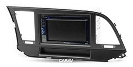 Переходная рамка для установки автомагнитолы CARAV 11-624: 2 DIN / 173 x 98 mm / 178 x 102 mm / with pocket / HYUNDAI Elantra (AD) 2016+, Avante 2015+