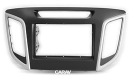 Переходная рамка для установки автомагнитолы CARAV 11-656: 2 DIN / 173 x 98 mm / 178 x 102 mm / HYUNDAI iX-25 2014+; Creta 2015+