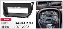 Переходная рамка для установки автомагнитолы CARAV 11-690: 1 DIN / 182 x 53 mm / JAGUAR XJ 1997-2003
