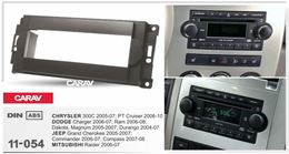 Переходная рамка для установки автомагнитолы CARAV 11-054: 1 DIN / 170 x 45 mm / CHRYSLER / JEEP/ MITSUBISHI