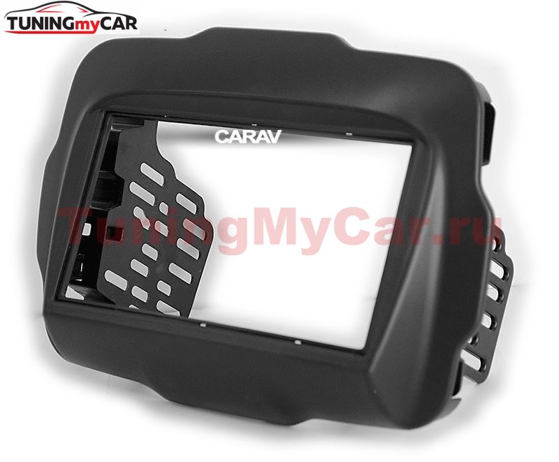 Переходная рамка для установки автомагнитолы CARAV 11-629: 2 DIN / 173 x 98 mm / 178 x 102 mm / JEEP Renegate 2014+