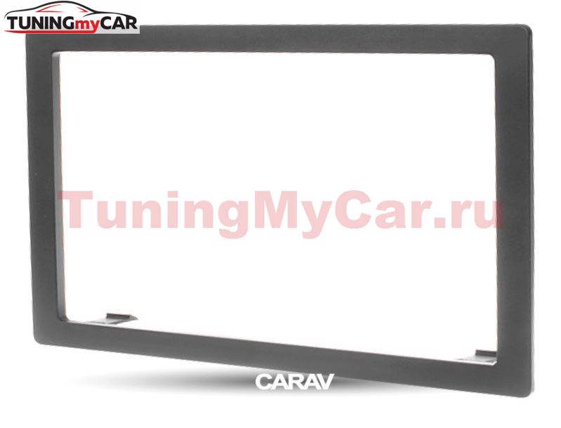 Переходная рамка для установки автомагнитолы CARAV 11-074: 2 DIN / 173 x 98 mm / KIA Carens 2006-2012; Rondo 2007-2012