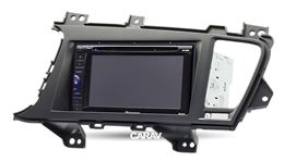 Переходная рамка для установки автомагнитолы CARAV 11-191: 2 DIN / 173 x 98 mm / 178 x 102 mm / KIA Optima III (TF), K5 2010-2013
