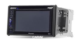 Переходная рамка для установки автомагнитолы CARAV 11-266: 2 DIN / 173 x 98 mm / KIA Sorento (BL) 2006-2009