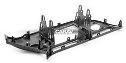 Переходная рамка для установки автомагнитолы CARAV 11-291: 2 DIN / 173 x 98 mm / 178 x 102 mm / KIA Rio (UB), K3, Pride 2011-2015