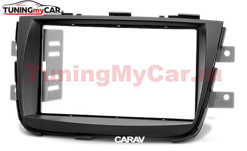 Переходная рамка для установки автомагнитолы CARAV 11-332: 2 DIN / 173 x 98 mm / 178 x 102 mm / KIA Sorento (XM) 2012-2015