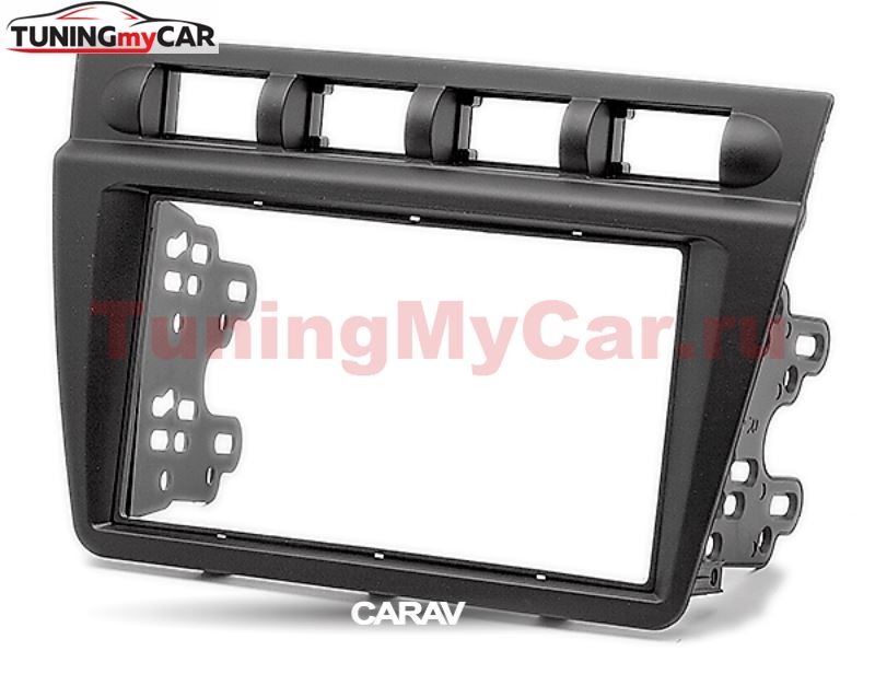 Переходная рамка для установки автомагнитолы CARAV 11-361: 2 DIN / 173 x 98 mm / 178 x 102 mm / KIA Picanto 2004-2008