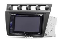 Переходная рамка для установки автомагнитолы CARAV 11-361: 2 DIN / 173 x 98 mm / 178 x 102 mm / KIA Picanto 2004-2008