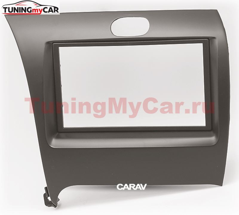 Переходная рамка для установки автомагнитолы CARAV 11-394: 2 DIN / 173 x 98 mm / 178 x 102 mm / KIA Cerato, Forte 2013+; K3 2012+