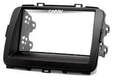 Переходная рамка для установки автомагнитолы CARAV 11-423: 2 DIN / 173 x 98 mm / 178 x 102 mm / KIA Carens 2013+; Rondo 2013+