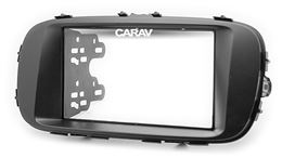 Переходная рамка для установки автомагнитолы CARAV 11-488: 2 DIN / 173 x 98 mm / 178 x 102 mm / KIA Soul 2013+