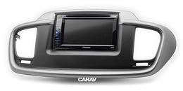 Переходная рамка для установки автомагнитолы CARAV 11-515: 2 DIN / 173 x 98 mm / 178 x 102 mm / KIA Sorento (UM) 2014+