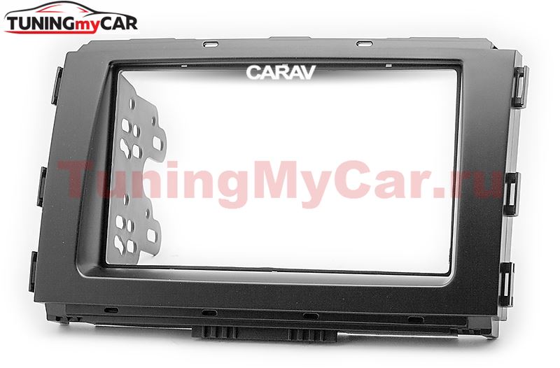 Переходная рамка для установки автомагнитолы CARAV 11-520: 2 DIN / 173 x 98 mm / 178 x 102 mm / KIA Carnival, Sedona 2014+