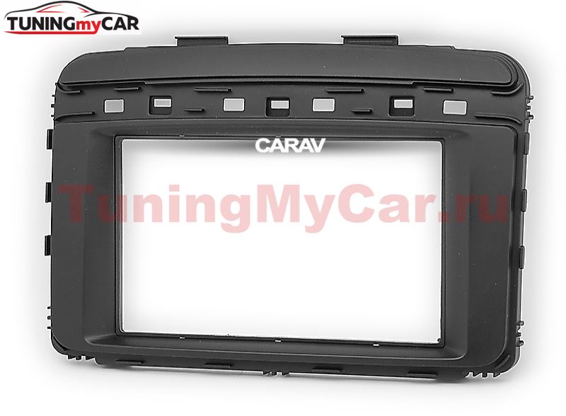 Переходная рамка для установки автомагнитолы CARAV 11-658: 2 DIN / 173 x 98 mm / 178 x 102 mm / KIA Sorento (UM) 2014+