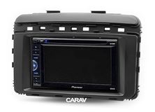 Переходная рамка для установки автомагнитолы CARAV 11-658: 2 DIN / 173 x 98 mm / 178 x 102 mm / KIA Sorento (UM) 2014+