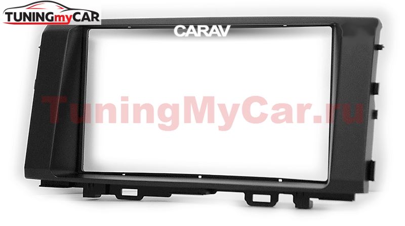 Переходная рамка для установки автомагнитолы CARAV 11-808: 2 DIN / 173 x 98 mm / 178 x 102 mm / KIA Rio (YB) 2016+