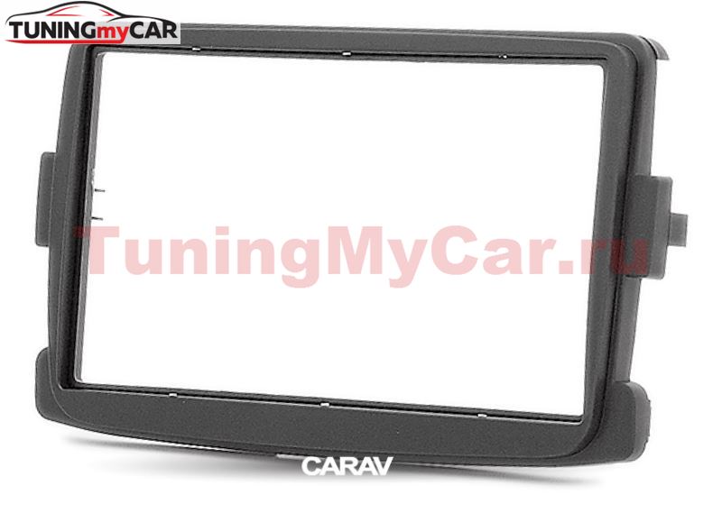 Переходная рамка для установки автомагнитолы CARAV 11-297: 2 DIN / 173 x 98 mm / 178 x 102 mm / RENAULT / DACIA / LADA