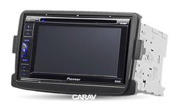 Переходная рамка для установки автомагнитолы CARAV 11-297: 2 DIN / 173 x 98 mm / 178 x 102 mm / RENAULT / DACIA / LADA