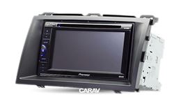 Переходная рамка для установки автомагнитолы CARAV 07-002: 2 DIN  TOYOTA Land Cruiser Prado (120) 2002-2009 / LEXUS GX 470 2002-2009