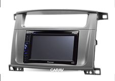 Переходная рамка для установки автомагнитолы CARAV 07-005: 2 DIN / 173 x 98 mm / TOYOTA Land Cruiser 100 2003-2007 / LEXUS LX-470 2002-2007