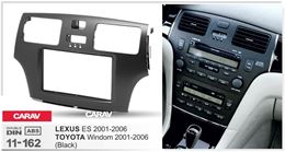 Переходная рамка для установки автомагнитолы CARAV 11-162: 2 DIN / 173 x 98 mm / 178 x 102 mm / LEXUS ES 2001-2006 / TOYOTA Windom 2001-2006