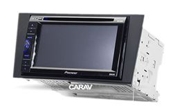 Переходная рамка для установки автомагнитолы CARAV 11-210: 2 DIN / 173 x 98 mm / LEXUS LS-400 (UCF10) 1989-1994 / TOYOTA Celsior (UCF10) 1989-1994