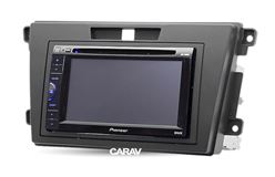 Переходная рамка для установки автомагнитолы CARAV 08-007: 2 DIN / 173 x 98 mm / 178 x 102 mm / MAZDA CX-7 2006-2012