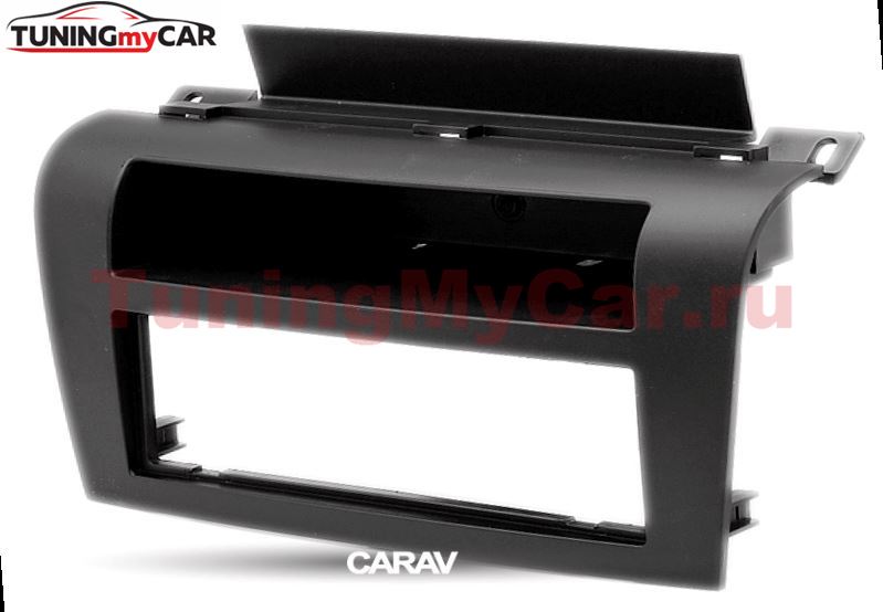 Переходная рамка для установки автомагнитолы CARAV 11-080: 1 DIN / 182 x 53 mm / MAZDA (3) 2004-2008; Axela 2006-2008